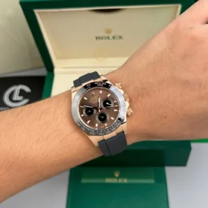 Rolex Cosmograph Daytona 116515LN-0041 40mm Chocolate Dial Rose Gold – VIP Version - Görsel 4