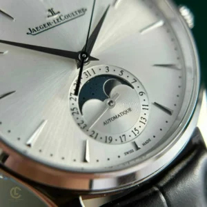 Jaeger Lecoultre Master UltraThin Moon 40mm sliver Dial Steel – VIP Version - Görsel 4
