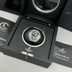 Hublot Classic Fusion Skeleton Tourbilon 505.CM.0140.LR 45mm Ceramic – VIP Version - Görsel 9
