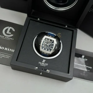 Hublot Spirit Of Big Bang 642.NX.7170.RX 642NX7170RX 44mm Blue Dial Titanium V2 – VIP Version - Görsel 10
