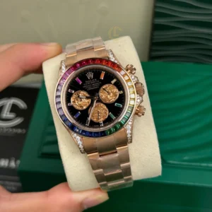 Alternative view of Rolex Cosmograph Daytona 116595RBOW 40mm Caliber 4130 – VIP Version