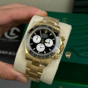 Rolex Cosmograph Daytona 116505 40mm Black Dial Cal.4130 Yellow Gold – VIP Version - Görsel 3
