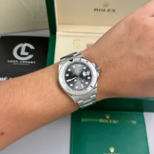Rolex Yacht-Master M126622-0001 126622-0001 40mm Gray Dial Steel – VIP Version - Görsel 5