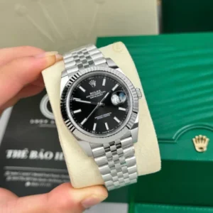 Alternative view of Rolex Datejust 126334 41mm Black Dial – VIP Version