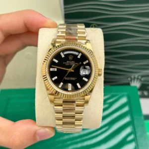 Rolex Day Date M228238-0004 40mm Black Dial Yellow Gold – VIP Version - Görsel 4