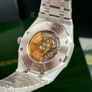 Audemars Piguet Royal Oak Frosted Gold 41mm Silver Dial Steel – VIP Version - Görsel 6