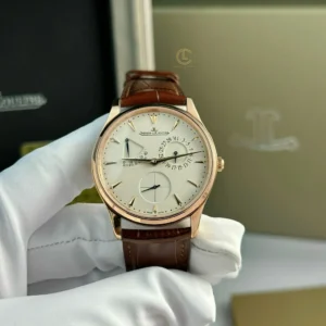 Alternative view of Jaeger-Lecoultre Master Control Ultra Thin Power Reserve Q1372520 39mm White Dial Rose Gold – VIP Version