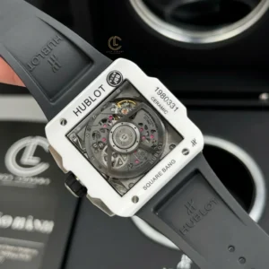 Hublot Square Bang Unico 821.HX.0170.RX 821HX0170RX 42mm White Dial Ceramic – VIP Version - Görsel 6