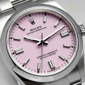 Rolex Oyster Perpetual 36mm 126000 Pink Candy Dial Steel – VIP Version - Görsel 3