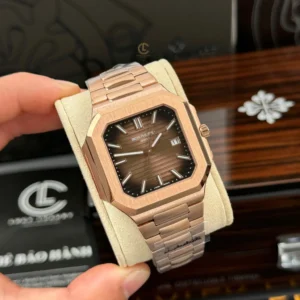 Patek Philippe Cubitus 5821/1AR-001 45mm Chocolate Dial Rose Gold – VIP Version - Görsel 5