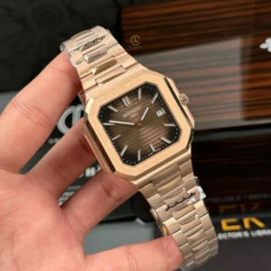 Alternative view of Patek Philippe Cubitus 5821/1AR-001 45mm Chocolate Dial Rose Gold – VIP Version