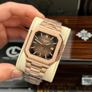 Patek Philippe Cubitus 5821/1AR-001 45mm Chocolate Dial Rose Gold – VIP Version - Görsel 4