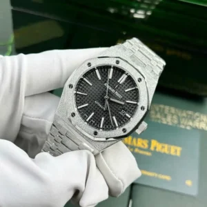 Audemars Piguet Royal Oak Frosted Gold 41mm Black – VIP Version - Görsel 4