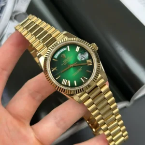 Rolex Day Date M128238-0118 36mm  “Green Ombre” – VIP Version - Görsel 7