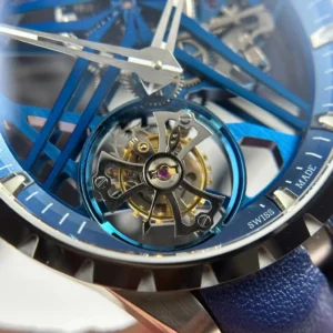 Roger Dubuis Excalibur Double Tourbillon Cobalt RDDBEX1109 – VIP Version - Görsel 5