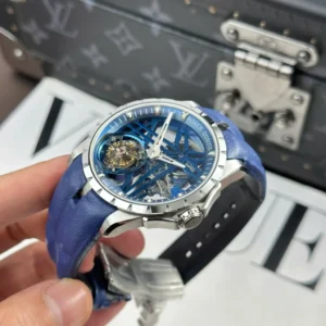 Roger Dubuis Excalibur Double Tourbillon Cobalt RDDBEX1109 – VIP Version - Görsel 4