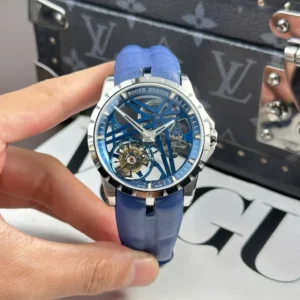 Alternative view of Roger Dubuis Excalibur Double Tourbillon Cobalt RDDBEX1109 – VIP Version