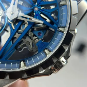 Roger Dubuis Excalibur Double Tourbillon Cobalt RDDBEX1109 – VIP Version - Görsel 6
