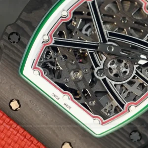 Richard Mille RM67-02 Italy Black Carbon TPT Italy Custom Modify – Handcrafted Version - Görsel 8