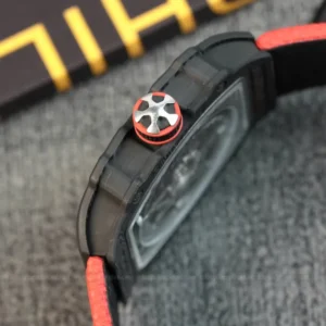 Richard Mille RM67-02 Italy Black Carbon TPT Italy Custom Modify – Handcrafted Version - Görsel 10