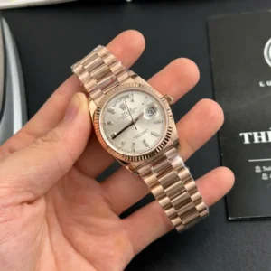 Rolex Day Date Rolex M128235-0087 Silver Dial 36mm – VIP Version - Görsel 5