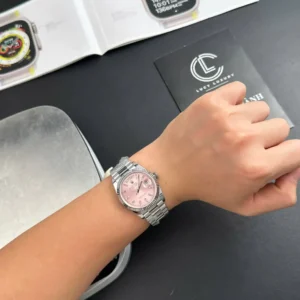 Rolex Day Date 128239-0071 36mm ” Pink Dial” – VIP Version - Görsel 7