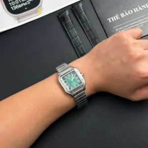 Cartier Santos De Cartier Medium Green WSSA0061 35.5mm – VIP Version - Görsel 5