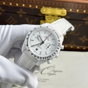 Omega Speedmaster Dark Side of The Moon White Side of the Moon 311.93.44.51.04.002 44.25 White Ceramic – VIP Version - Görsel 3