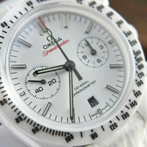 Omega Speedmaster Dark Side of The Moon White Side of the Moon 311.93.44.51.04.002 44.25 White Ceramic – VIP Version - Görsel 6