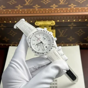 Omega Speedmaster Dark Side of The Moon White Side of the Moon 311.93.44.51.04.002 44.25 White Ceramic – VIP Version - Görsel 4