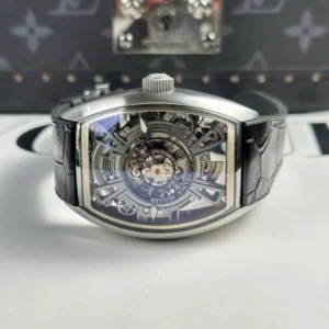 Alternative view of Franck Muller Grand Central Tourbillon Titanium Grey Tourbillon – VIP Version