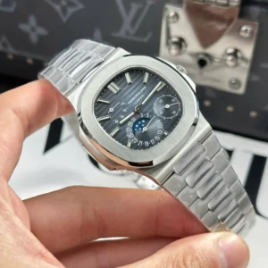 Alternative view of Patek Philippe Nautilus 5712/1A – 001 Steels Blue Dial V3-2025 – VIP Version