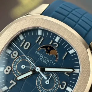 Patek Philippe Aquanaut 5261R Moonphase Blue Rose 40mm – VIP Version - Görsel 9