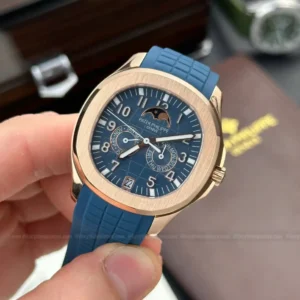Patek Philippe Aquanaut 5261R Moonphase Blue Rose 40mm – VIP Version - Görsel 5