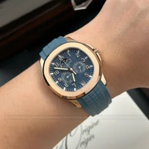 Patek Philippe Aquanaut 5261A Moonphase Tifany Blue Rose 40mm – VIP Version - Görsel 3