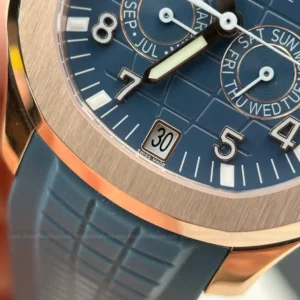 Patek Philippe Aquanaut 5261A Moonphase Tifany Blue Rose 40mm – VIP Version - Görsel 5