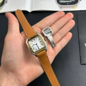 Cartier Santos De Cartier Two Tone W2SA0006 35.5mm – VIP Version - Görsel 4