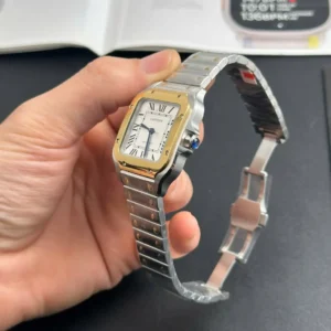 Cartier Santos De Cartier Two Tone W2SA0006 35.5mm – VIP Version - Görsel 6