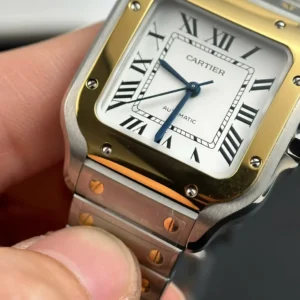 Cartier Santos De Cartier Two Tone W2SA0006 35.5mm – VIP Version - Görsel 5