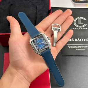 Cartier Santos De Cartier Blue Dial WSSA0071 39.8mm – VIP Version - Görsel 4