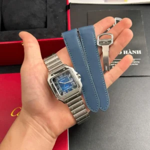 Cartier Santos De Cartier Blue Dial WSSA0071 39.8mm – VIP Version - Görsel 3
