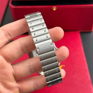 Cartier Santos De Cartier Green Dial Large WSSA0062 39.8mm – VIP Version - Görsel 8