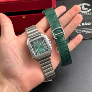 Cartier Santos De Cartier Green Dial Large WSSA0062 39.8mm – VIP Version - Görsel 3