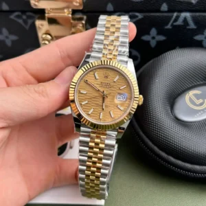 Rolex Datejust M126333-0022 “Motif” Two Tone Yellow 41mm – VIP Version - Görsel 3