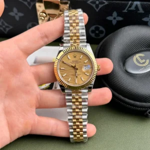 Rolex Datejust M126333-0022 “Motif” Two Tone Yellow 41mm – VIP Version - Görsel 4