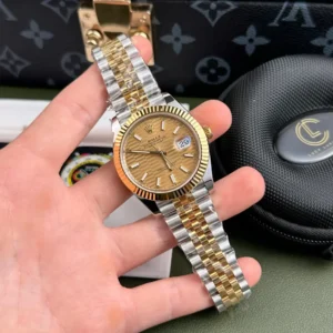 Rolex Datejust M126333-0022 “Motif” Two Tone Yellow 41mm – VIP Version - Görsel 5