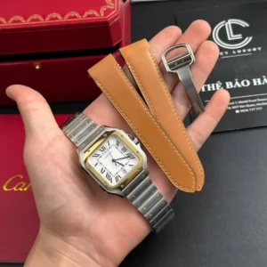 Alternative view of Cartier Santos De Cartier W2SA0006 39.8mm – VIP Version