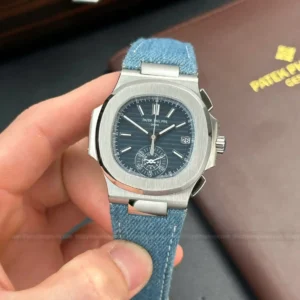 Alternative view of Patek Philippe Nautilus Flyback Chronograph 5980/60G-001 40mm – VIP Version