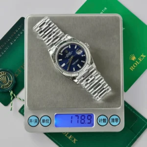 Alternative view of Rolex Day Date M228236 40mm Blule – VIP Version