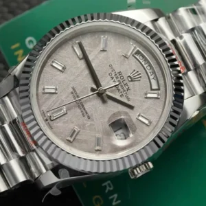 Rolex Day Date M228236-0011 “Meteorite” Custom Dial 40mm – Handcrafted Version - Görsel 3